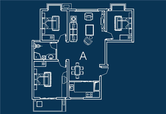億家運河上郡三室兩廳一衛(wèi)